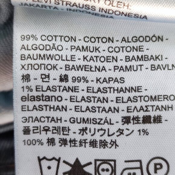 Levis 541 jeans Athletic tapered for muscular body denim blue men's size 36X32 - Picture 7 of 14